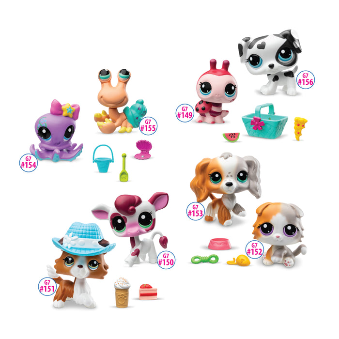 Littlest Pet Shop Cowabunga Pet Pair G7 S3 -keräilypakkaus