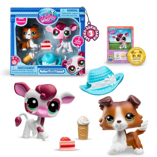 Littlest Pet Shop Cowabunga Pet Pair G7 S3 -keräilypakkaus