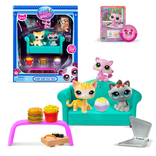 Littlest Pet Shop Diner Dash G7 S3 -keräilypakkaus