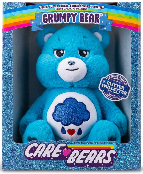 Care Bear Grumby Bear Glitter Belly Halinalle iso pehmolelu 35cm