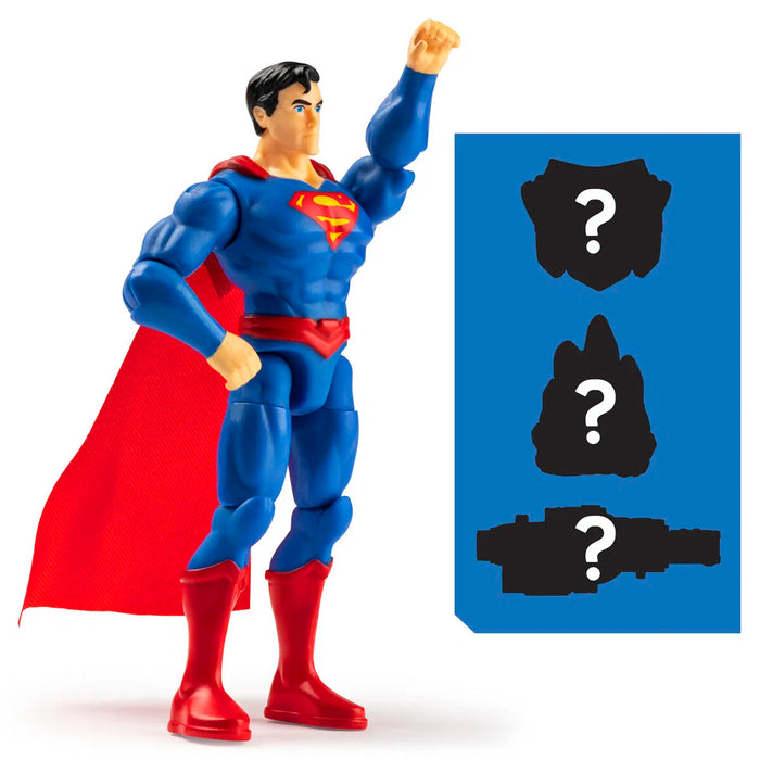 DC Superman figuuri 10cm + yllätystarvikkeet