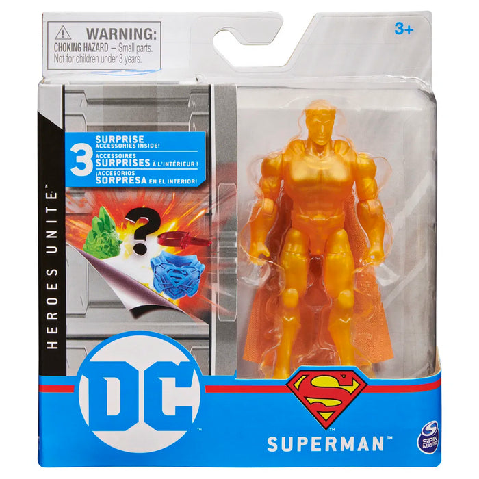 DC Superman figuuri 10cm + yllätystarvikkeet