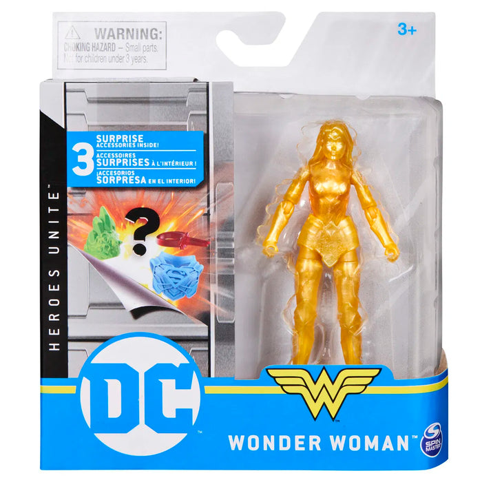 DC Wonder Woman figuuri 10cm + yllätystarvikkeet