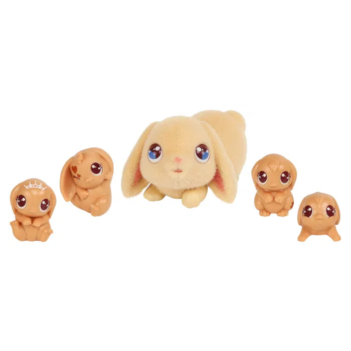 Little Live Pets Mama Suprise Mini pupu + vauvat leikkisetti