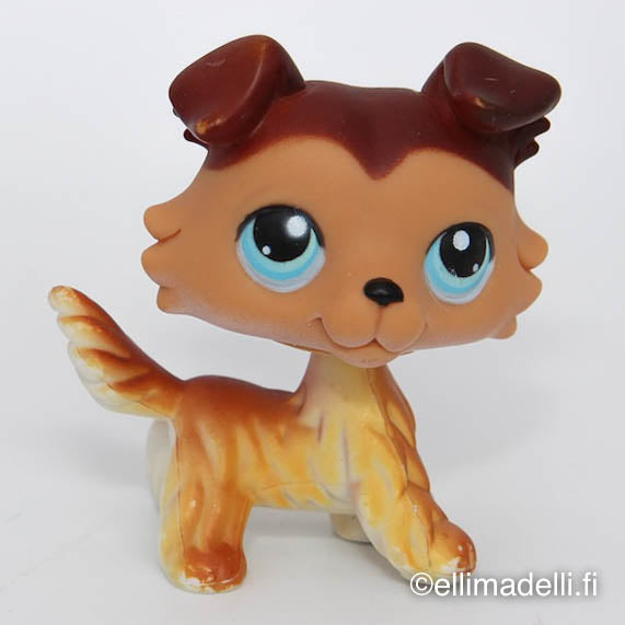 Littlest Petshop Collie koira #58