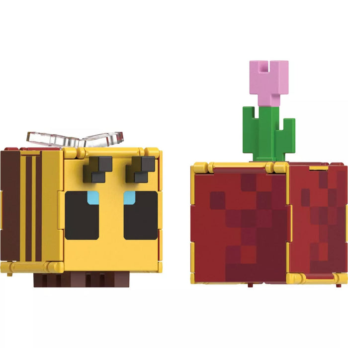 Minecraft Flippin figs Mehiläinen ja kukka figuuri