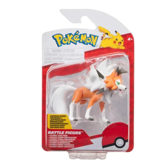 Pokemon Lycanroc Battle figuuri