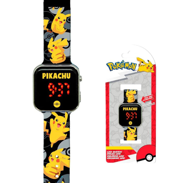 Pokemon Pikachu digitaalinen LED Rannekello