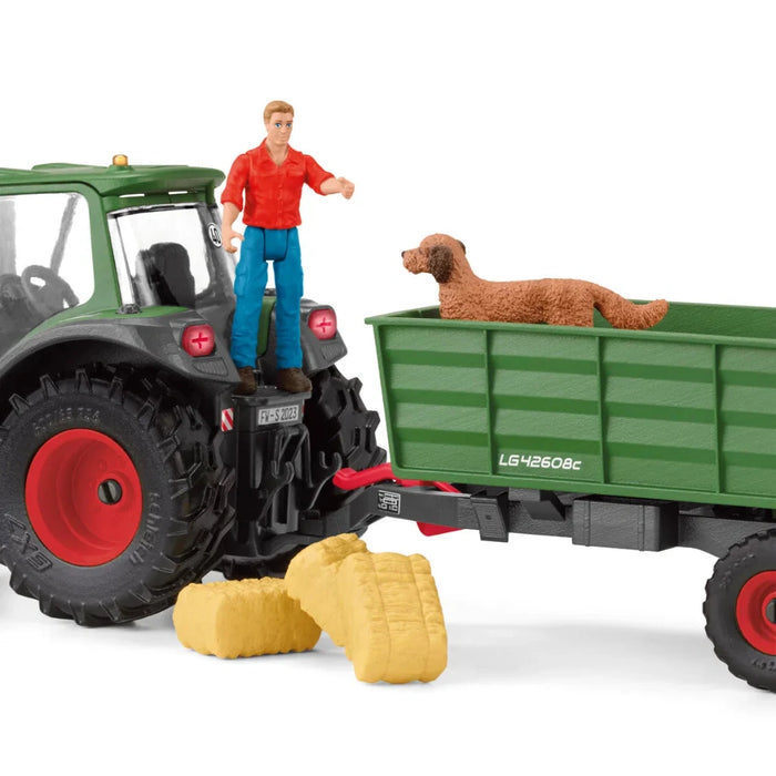 Schleich 42608 Traktori ja perävaunu