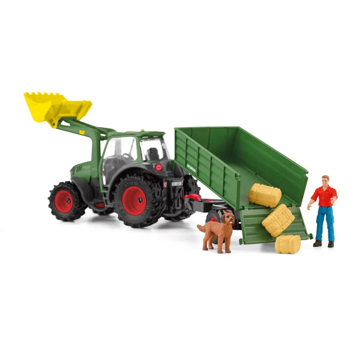 Schleich 42608 Traktori ja perävaunu