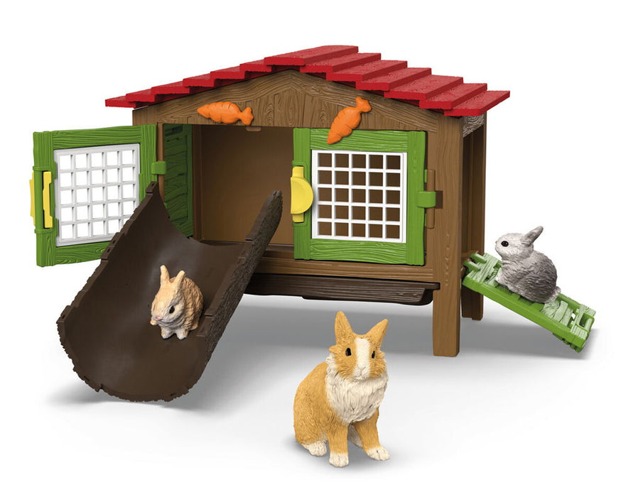 Schleich 42728 Kanin koppi ja 3 pupua - Ennakkotilaus tuote!