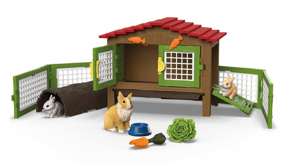 Schleich 42728 Kanin koppi ja 3 pupua - Ennakkotilaus tuote!