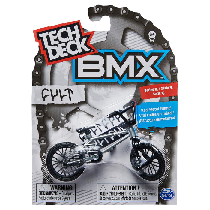 Tech Deck BMX pyörä - hopea