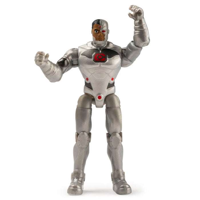 DC Cyborg figuuri 10cm + yllätystarvikkeet