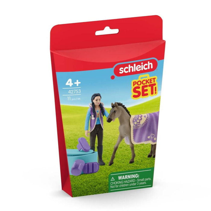 Schleich 42753 Pocket Set Beauty set with Kim - Ennakkotilaus tuote!