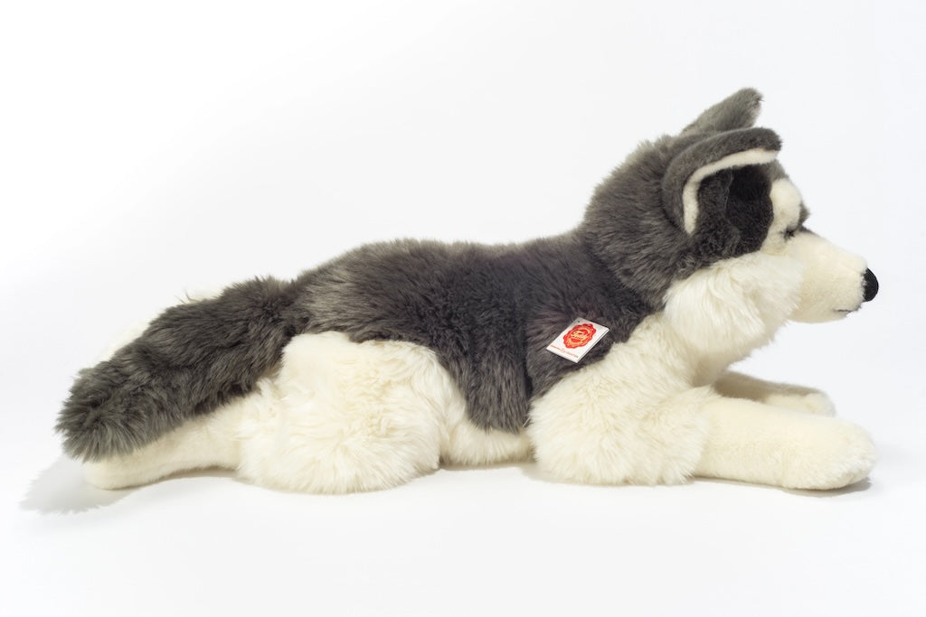 Teddy Hermann suuri Husky koira pehmolelu 60cm