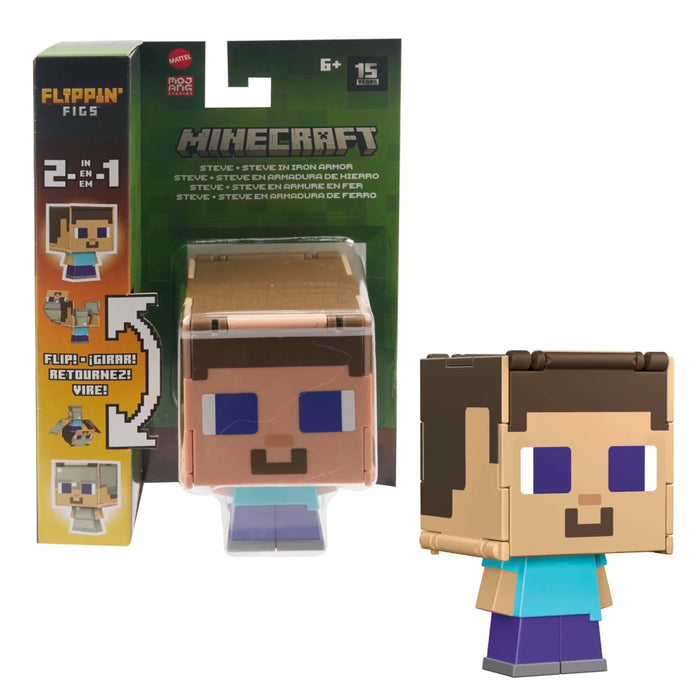 Minecraft Flippin figs Steve figuuri