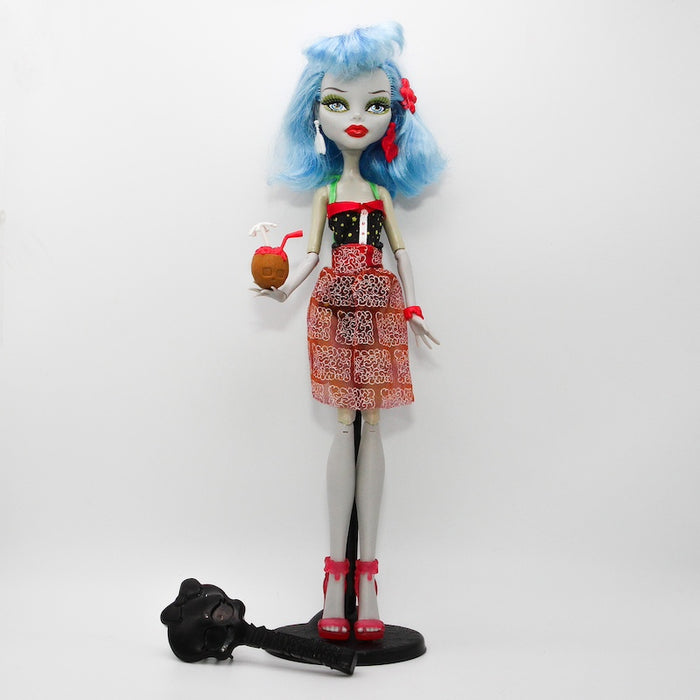 Monster High Ghoulia Yelps Skull Shore nukke - Second Hand