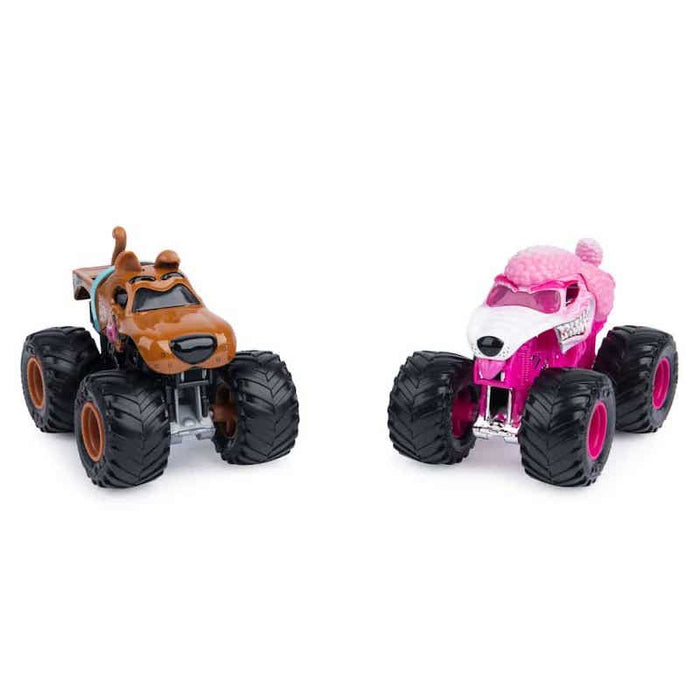 Monster Jam Monster Mutt Poodle vs Scooby-Doo! autot 2kpl