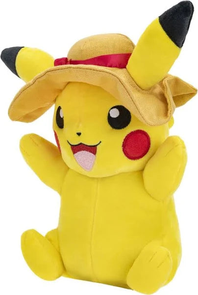 Pokemon Pikachu + hattu pehmolelu 20cm