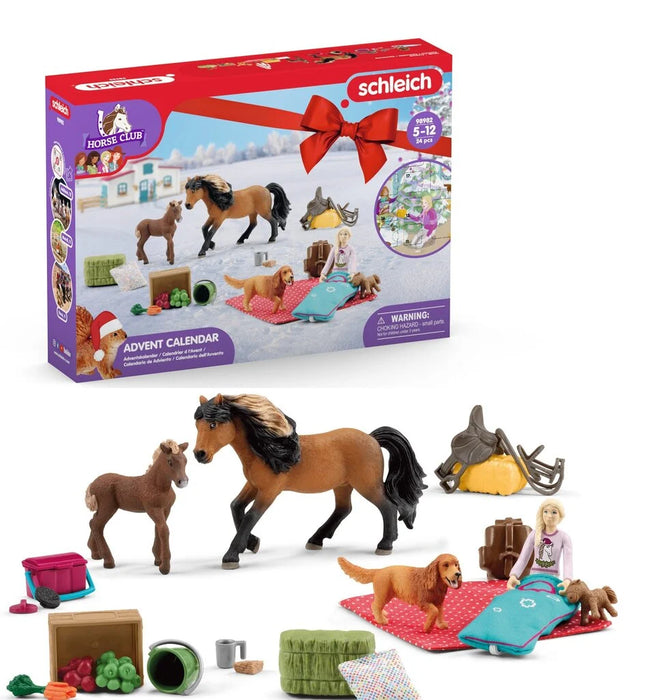 Schleich Joulukalenteri Horse Club 2023 - Hevoset