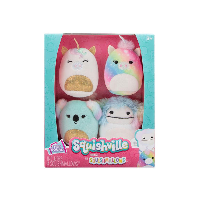 Squishville by Squishmallows Pep Squad 4kpl