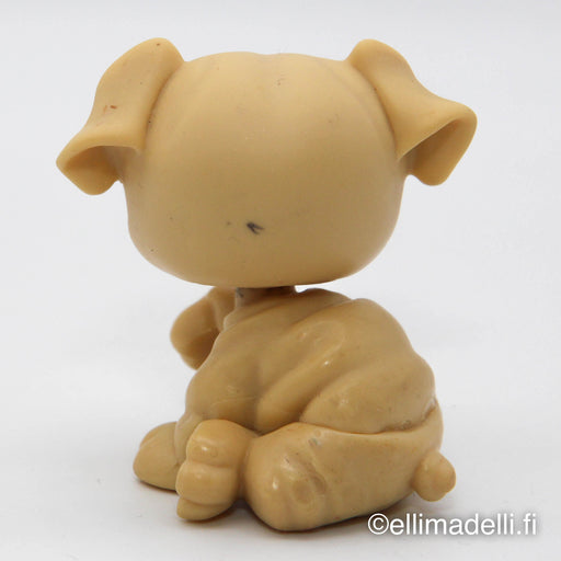 Littlest Petshop Bulldog koira #107 - Elli