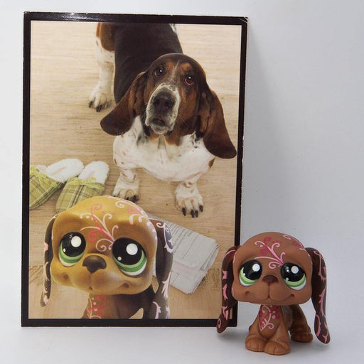 Littlest Petshop Basset koira #1358 - Elli