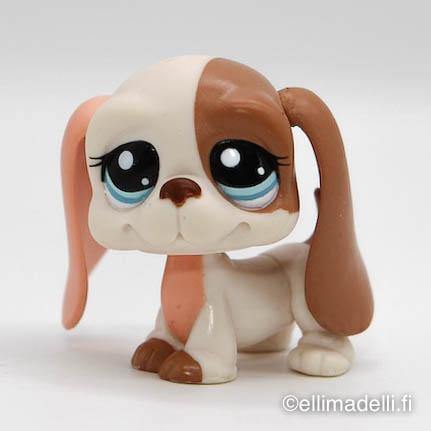 Littlest Petshop Basset koira #2096