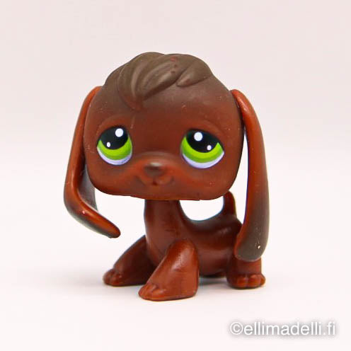 Littlest Petshop Beagle koira #77