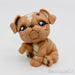 Littlest Petshop Bulldog koira #607 - Elli