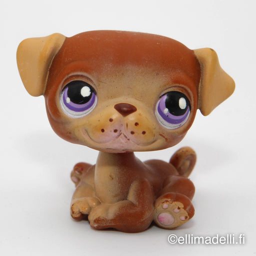 Littlest Petshop Mopsi koira #133 - Elli