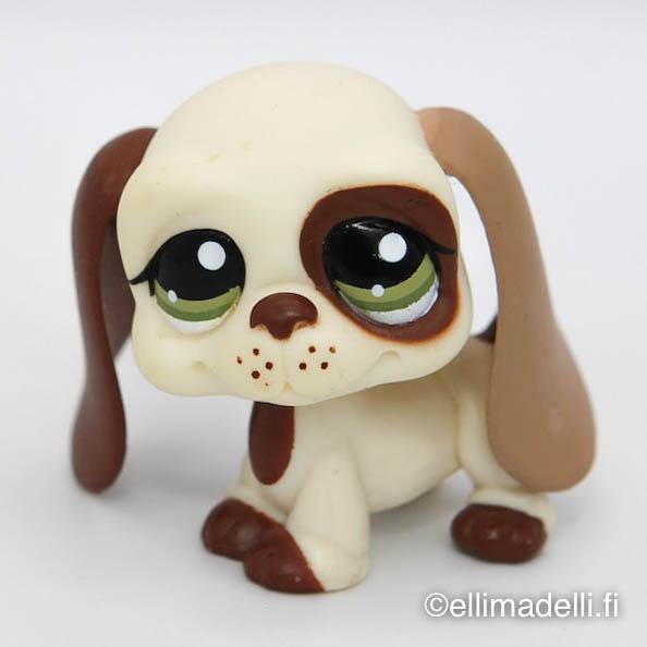 Littlest Petshop Basset koira #1594 - Elli