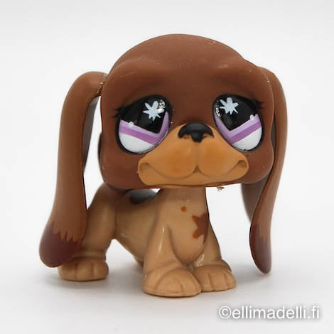 Littlest Petshop Basset koira #665