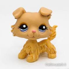 Littlest Petshop Collie koira #1194 - Elli