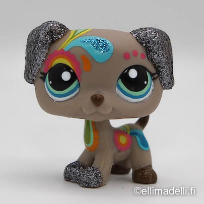 Littlest Petshop Dalmatian koira #2344