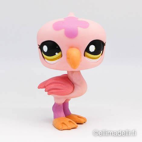 Littlest Petshop Flamingo #1687 - Elli