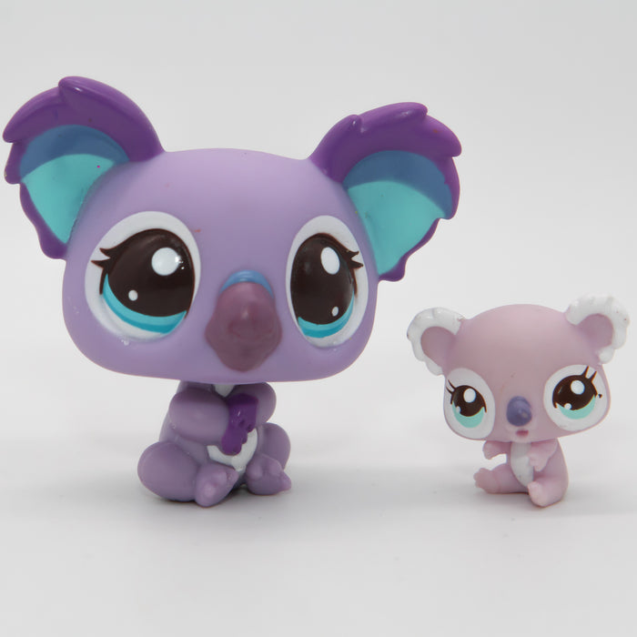 Littlest Petshop Koala #2501 ja vauva #2502