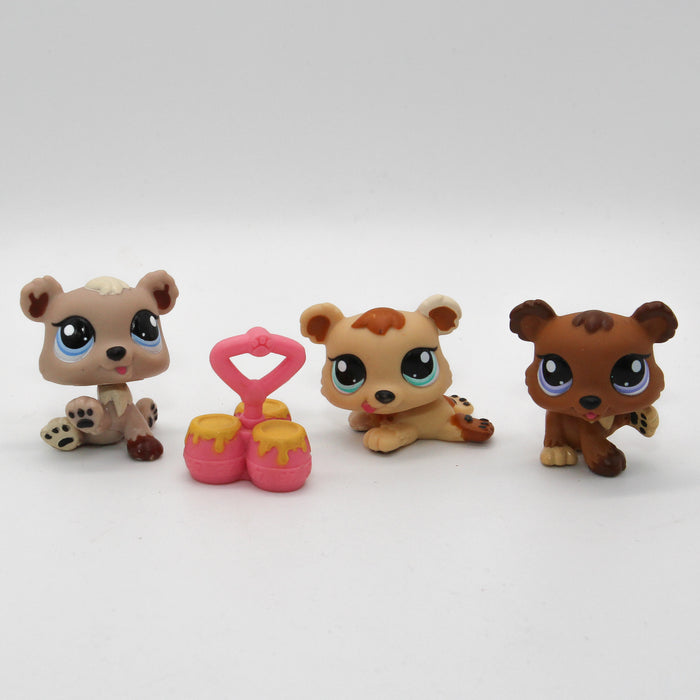 Littlest Petshop Petriplets Karhu pennut #1554 #1555 #1556