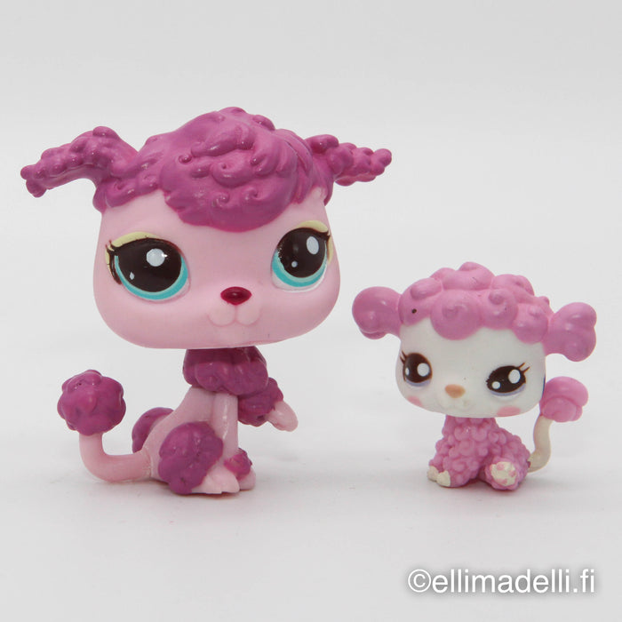 Littlest Petshop Villakoira #2497 ja vauva #2498