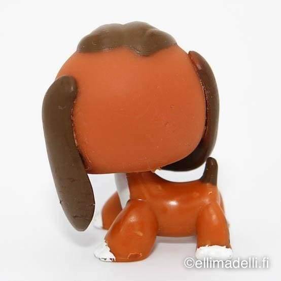 Littlest Petshop Beagle koira #1104 - Littlest Petshop