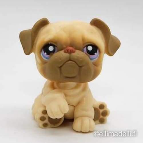 Littlest Petshop Bulldog #135 - Littlest Petshop