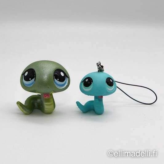 Littlest Petshop Dangler maskotti Käärme - Littlest Petshop