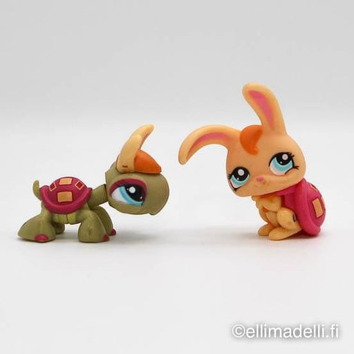 Littlest Petshop Kilpikonna #1311 ja Pupu #1310 - Littlest