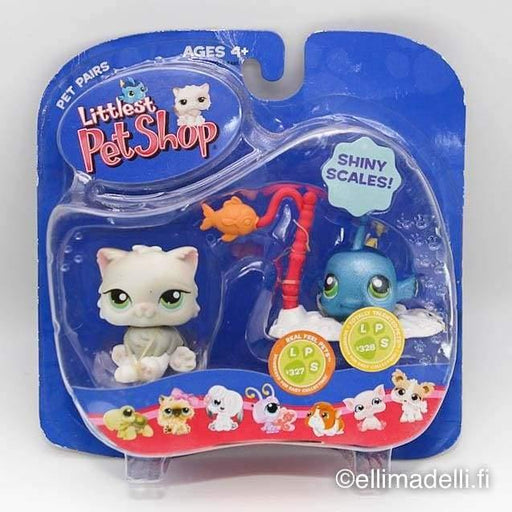 Littlest Petshop Kissa #328 ja Kala #327 - Littlest Petshop