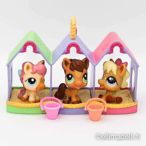 Littlest Petshop Petriplets Hevonen #1879-1881 - Littlest