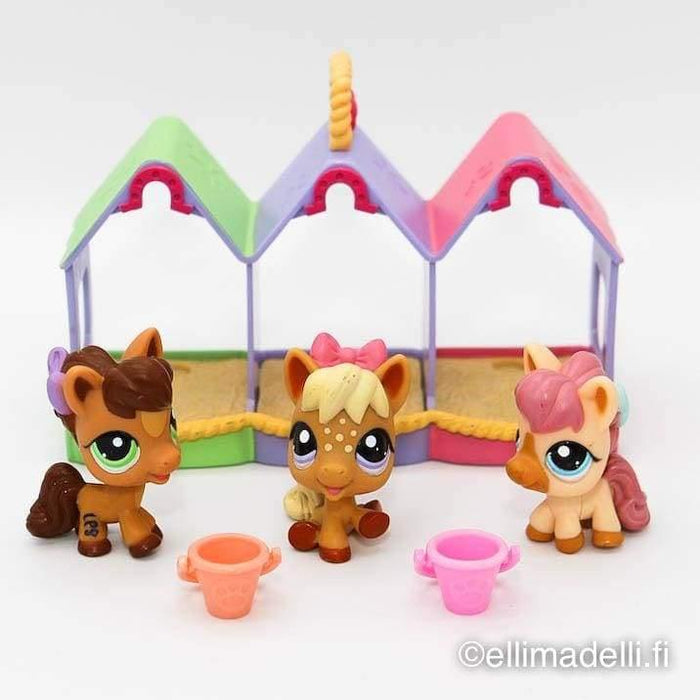 Littlest Petshop Petriplets Hevonen #1879-1881 - Littlest