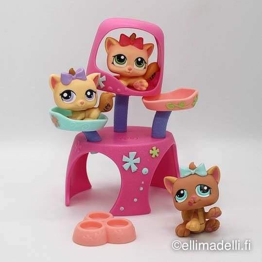 Littlest Petshop Petriplets Kissa pennut #1335-1337 -