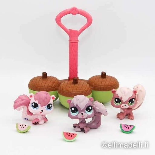 Littlest Petshop Petriplets Oravat #1882-1884 - Littlest