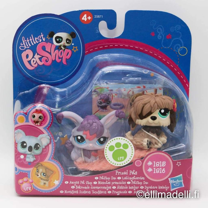 Littlest Petshop Pupu #1815 ja Lammaskoira #1816 - Littlest